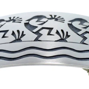 Hopi Kokopelli Prayer Sticks George Phillips Belt Buckle