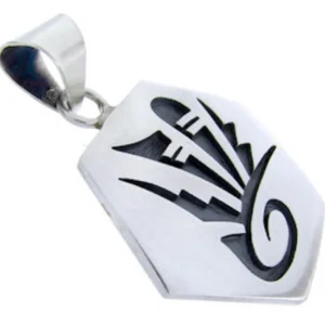 George Phillips Sterling Silver Native American Pendant
