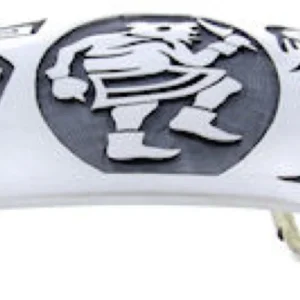 Hopi George Phillips Mud Head Kachina Corn Stalk Belt Buckle