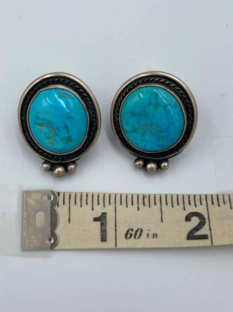 Exquisite Navajo Tommy Jackson Squash Blossom Necklace & Earrings Set - Image 12