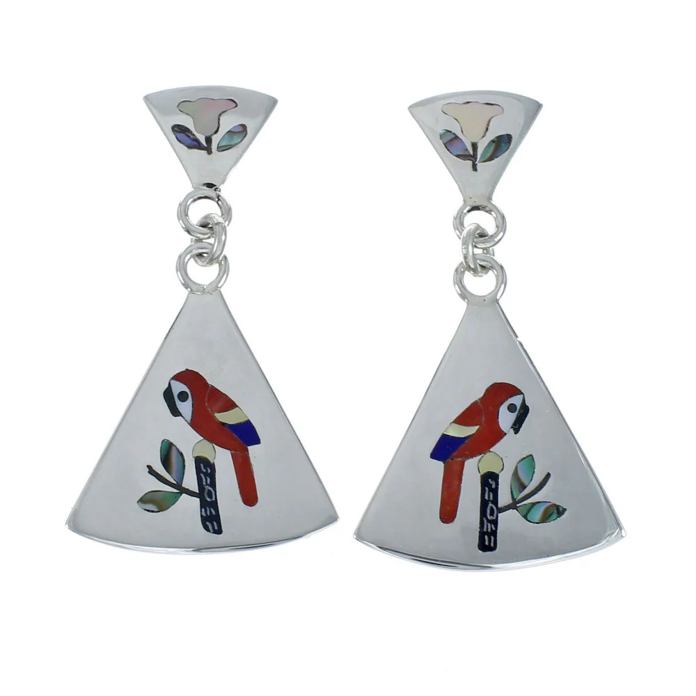 Multicolor Inlay Parrot Genuine
