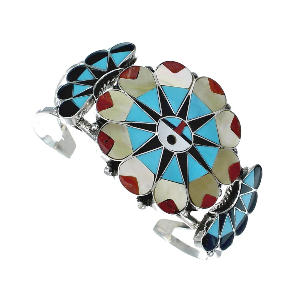 Multicolor Zuni Sun Sterling