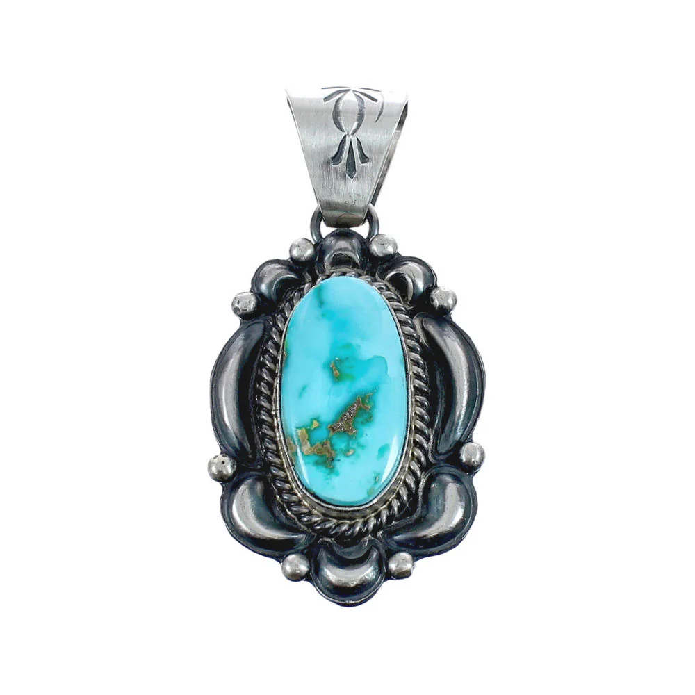 Authentic Turquoise Sterling S