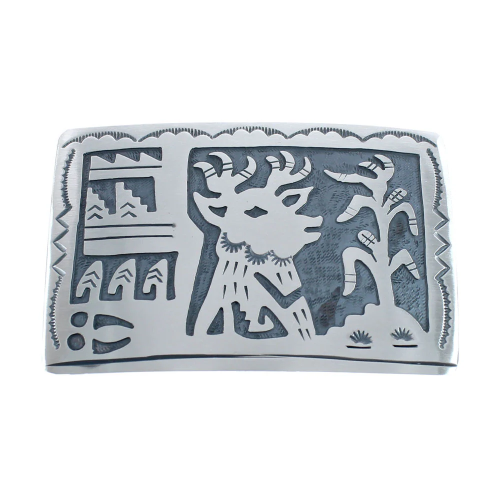 Native American Deer And Corn