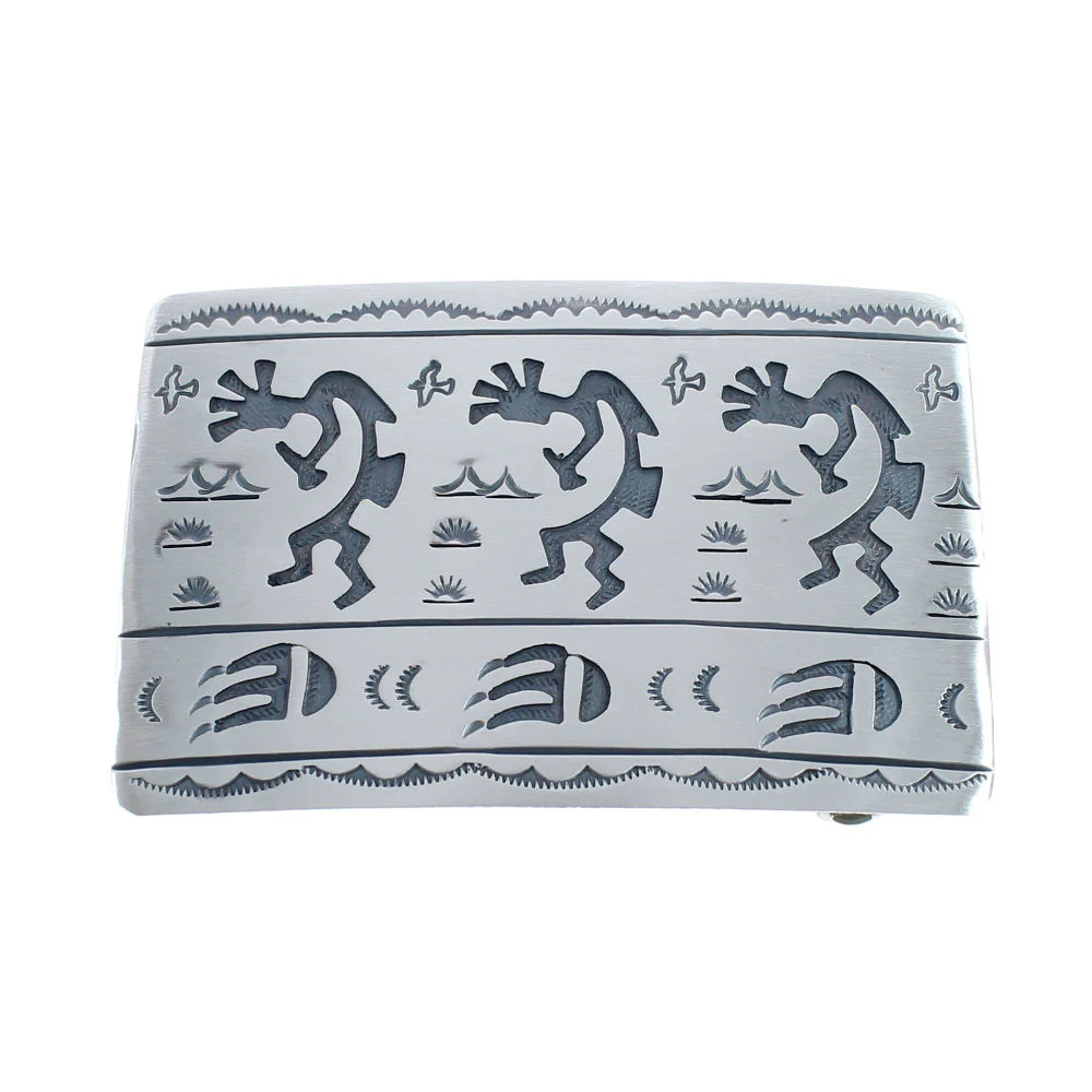 Navajo Kokopelli Bear Paw Belt