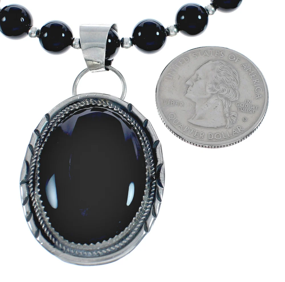 Native American Onyx Sterling
