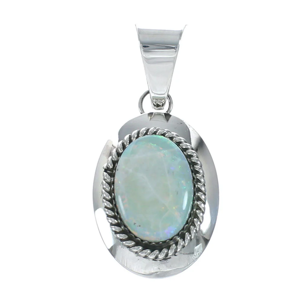 Navajo Real Opal And Sterling
