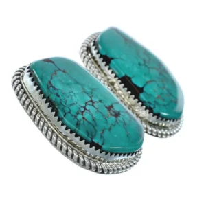 Navajo Sterling Silver Turquoise Post Earrings
