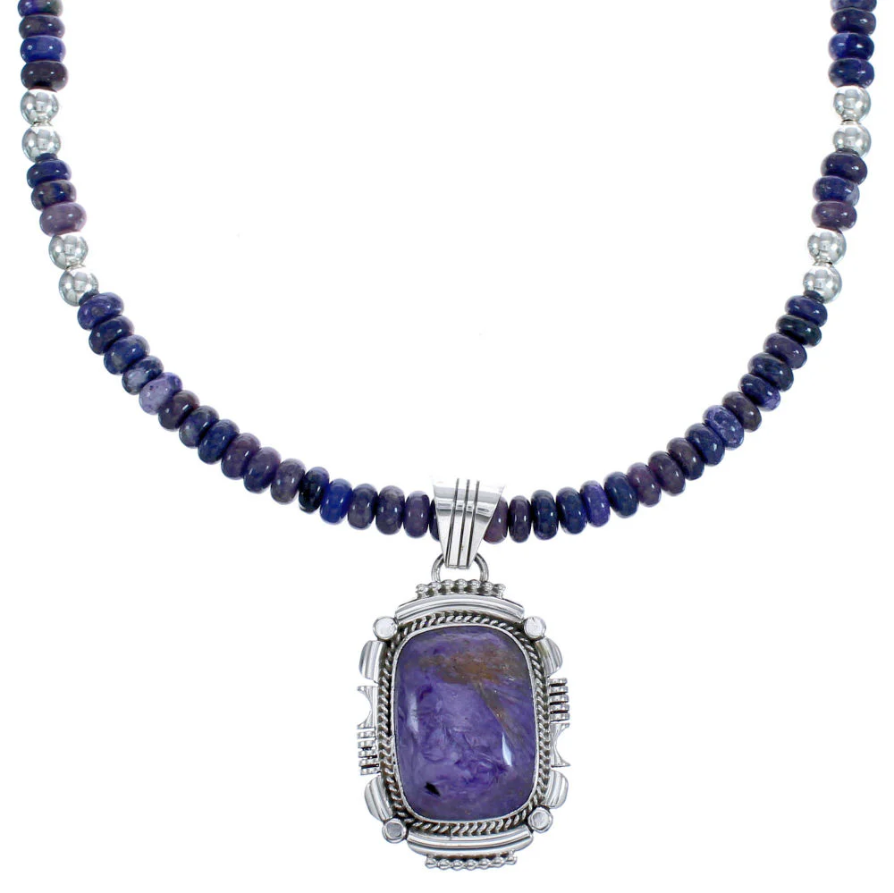 Sterling Silver Purple Oyster