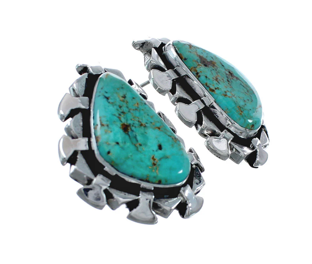 Sterling Silver Turquoise Nativ