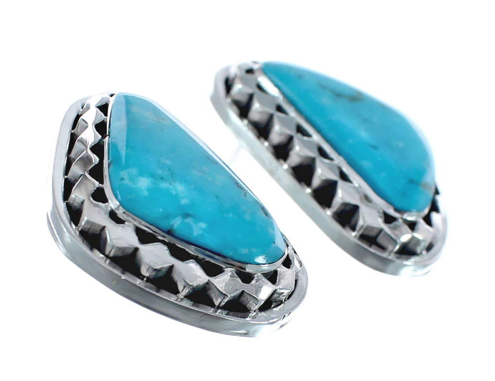 Sterling Silver Turquoise Post
