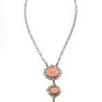 navajo pink conch necklace