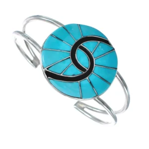 Turquoise And Silver Zuni Nativ