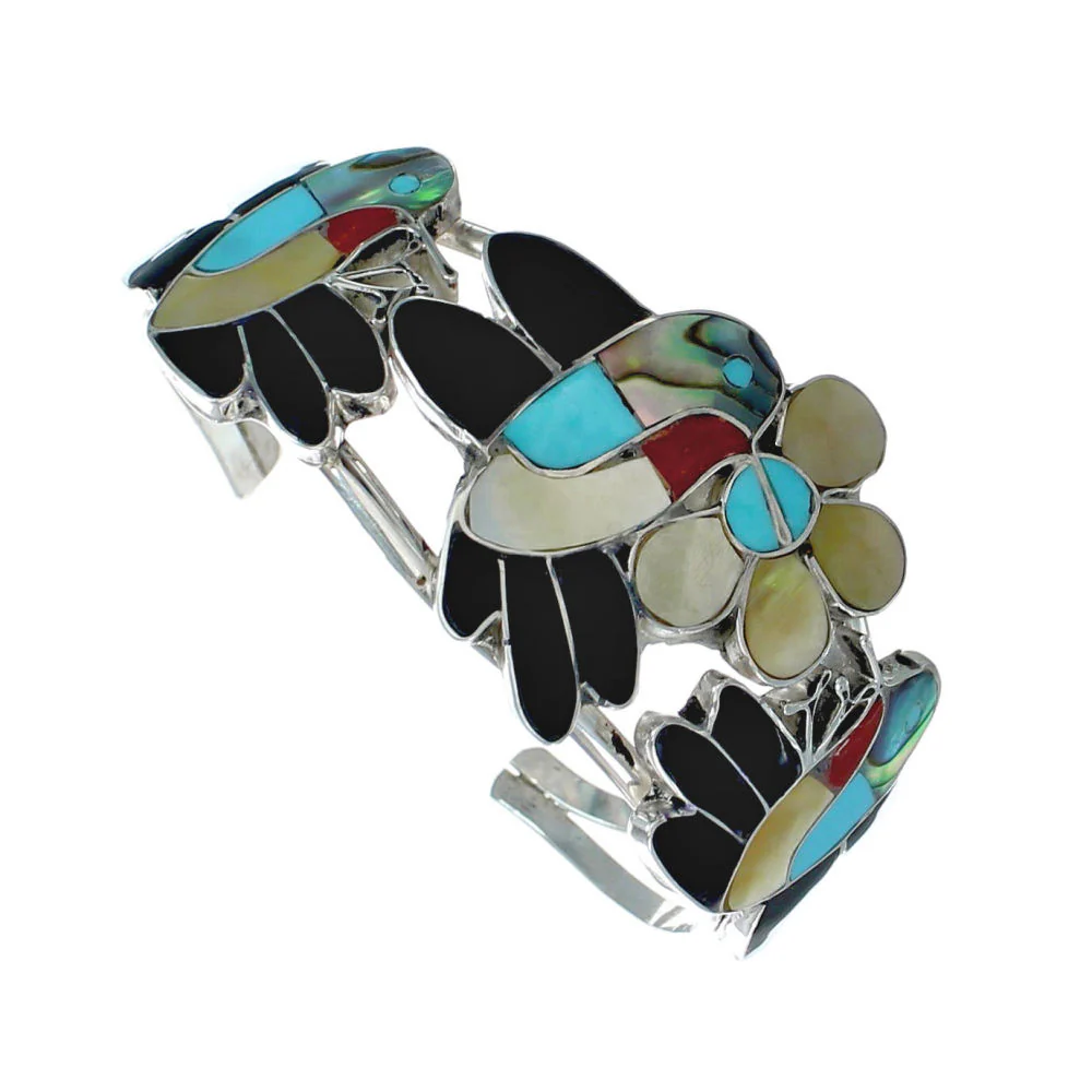 Zuni Hummingbird And Flower Mul
