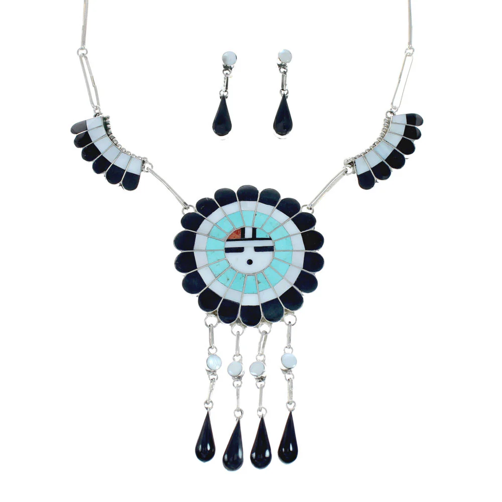 Zuni Sun and Flower Multicolor