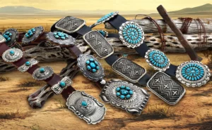 native american Concho Belts